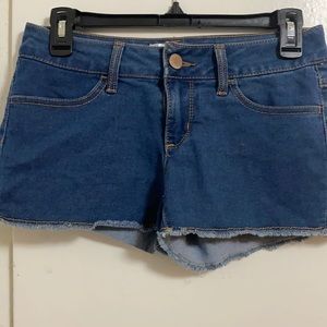 Denim shorts size 5